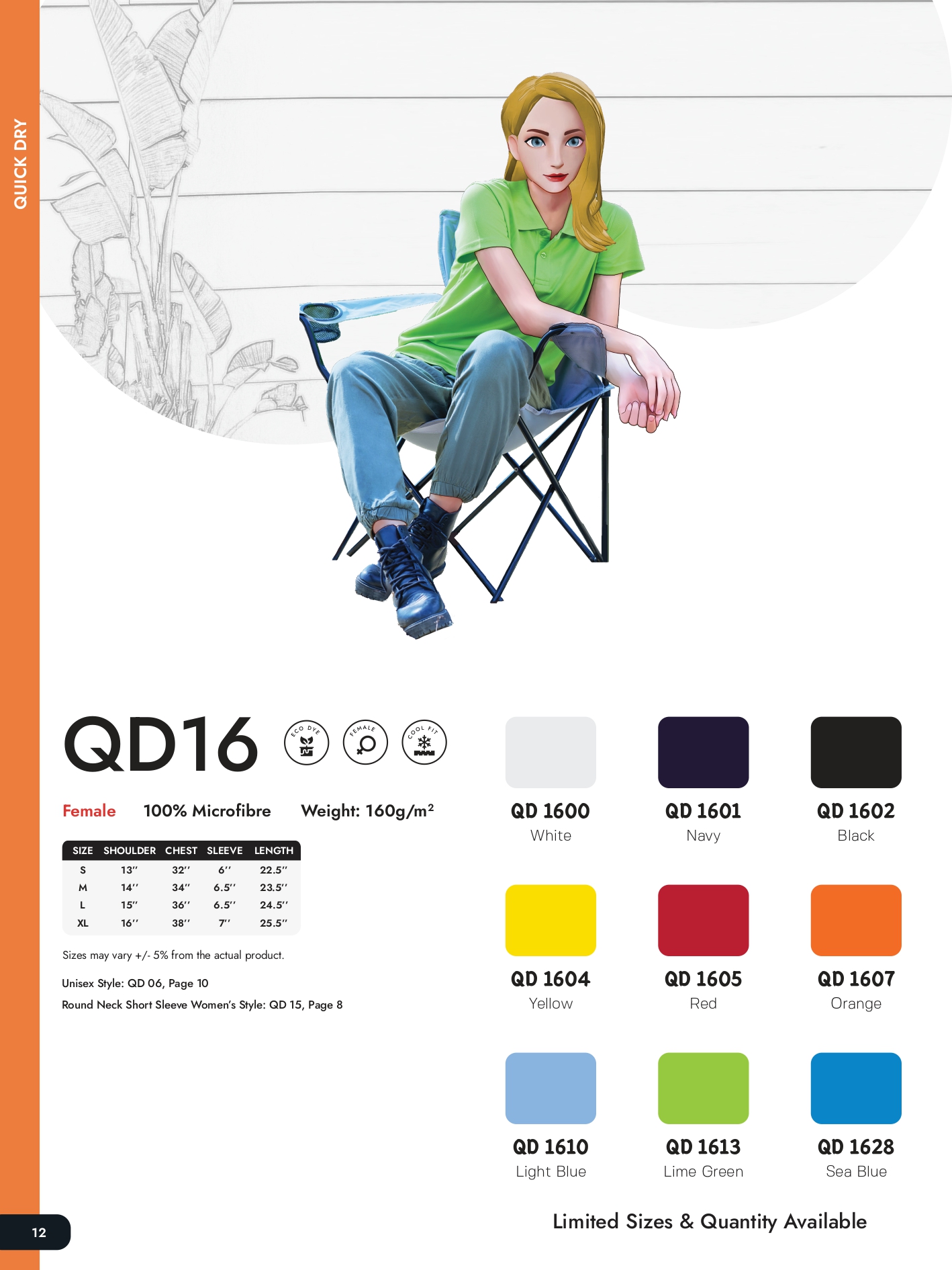 QD 1607 - Malaysia Custom Uniform & T-shirt