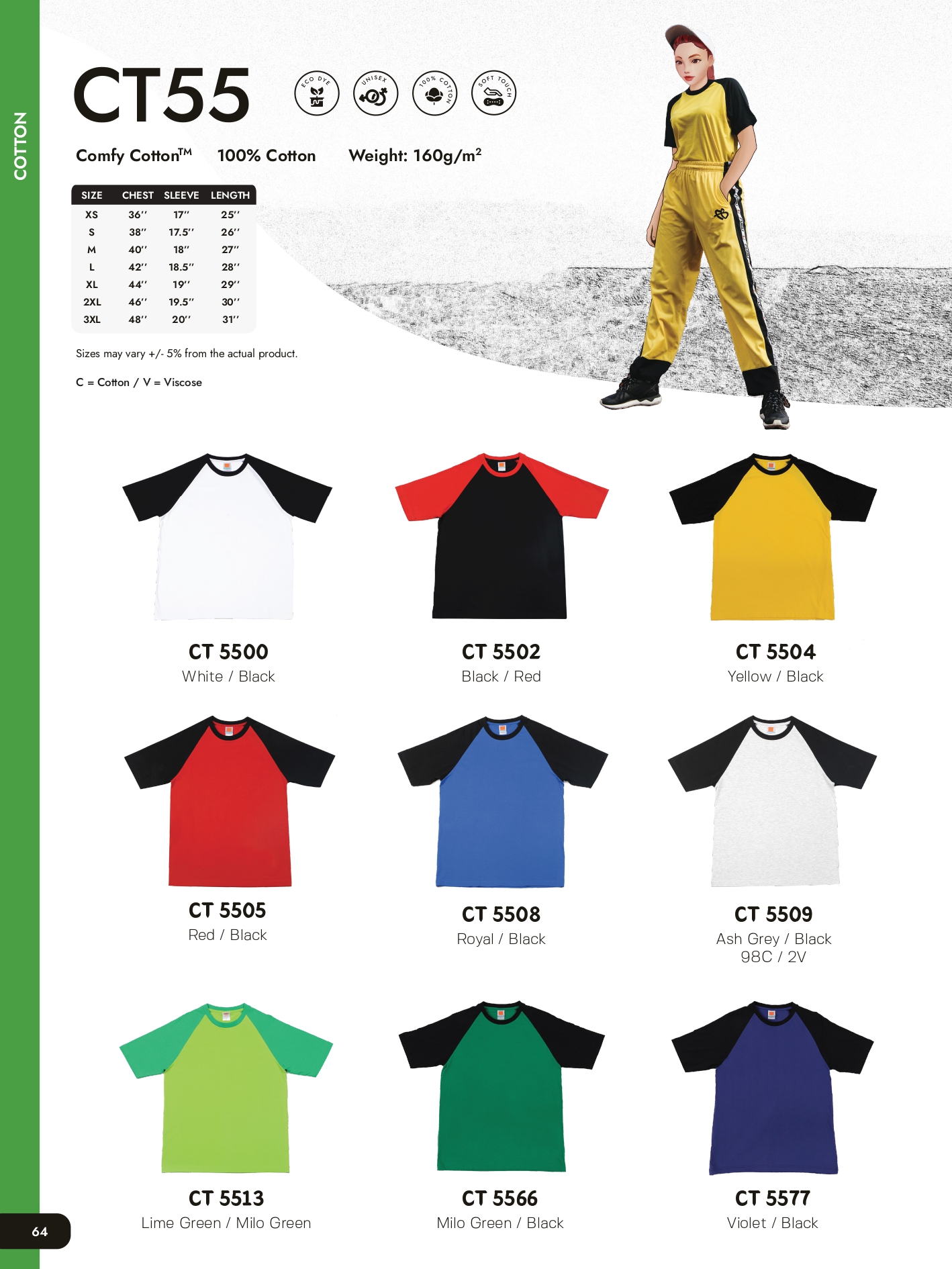 CT 5500 - Malaysia Custom Uniform & T-shirt